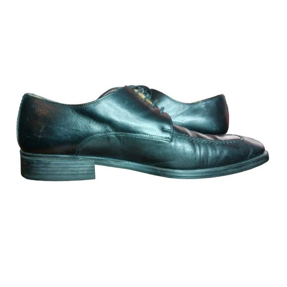 Mezlan Picardie Men's Leather Black Lace-up Handmade in Spain size 8.5 shoes - Picture 6 of 16